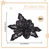 MAYJOYDIY US 1Pc 3D Flower Lace Appliques DIY-MA0005-03B-2