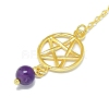Round Resin Dowsing Pendulum Big Pendants G-C117-01G-01-3