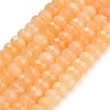 Faceted Dyed Natural White Jade Beads Strands GG-CBAE966-01B-E-2