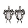 Natural Quartz Crystal Faceted Big Pendants G-L524-04AS-10-1