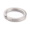 Non-Tarnish 304 Stainless Steel Split Key Rings STAS-H153-01D-P-3