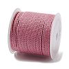 20M Polyester Braided Cord for Jewelry Making OCOR-G015-04A-01-3