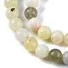 Natural New Jade Beads Strands G-F591-16-8MM-5