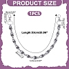 1Pc Alloy Chain Belts AJEW-HY0002-25AS-2
