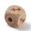 Natural Wood Constellation Beads WOOD-M002-09-1