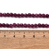 Natural Ruby Beads Strands G-A276-C10-4mm-5
