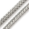 304 Stainless Steel Chain Necklaces NJEW-P295-04P-2