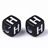 Opaque Acrylic Beads SACR-N002-01H-3