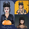 Felt Cloth and Alloy Headwear Crown OHAR-WH20020-01C-5