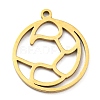 304 Stainless Steel Pendants STAS-Z043-01H-1