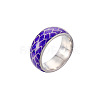 Glow in the Dark Luminous Enamel Finger Ring PW-WG40355-04-1