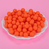 Round Silicone Focal Beads SI-JX0046A-37-3