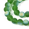 Frosted Transparent Glass Beads Strands LS-GLAA-T032-T10mm-MBB07-3