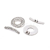 Tibetan Style Alloy Toggle Clasps X-LF10975Y-NF-1