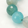 Natural Agate Beads Strands X-G-E054-6mm-16-1