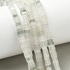 Natural Tianshan Cui Quartzite Beads Strands G-I394-A05-1