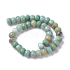Natural Dyed Agate Imitation Turquoise Beads Strands G-P425-01A-01-1