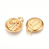 304 Stainless Steel Pendants STAS-N109-148G-03-2
