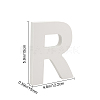 Wooden Letter Ornaments WOOD-GF0001-15-18-2
