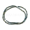 Electroplated Natural Lava Rock Beads Strands G-K388-03A-06-1