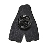 Flipper Enamel Brooches JEWB-I063-01EB-03-2