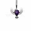 Peace Dove Water Droplet Crystal Necklace Pendant Fashion Ornament Simple Pendant VL5109-4-1