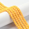 Handmade Polymer Clay Bead Strands CLAY-ZX006-01-208-1