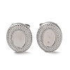 Non-Tarnish 304 Stainless Steel Stud Earring Findings STAS-M323-24P-1