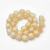 Natural Yellow Aventurine Beads Strands X-G-S273-09-2