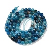 Natural Agate Beads Strands G-H302-A01-02-3