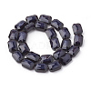 Opaque Solid Color Glass Beads Strands GLAA-N032-04-3