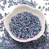 Two Tone Inside Colours Transparent Glass Seed Beads SEED-C004-05I-2