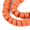 Opaque Glass Beads Strands GLAA-NH0002-B01-C05-3