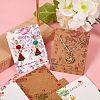 180 Pcs 6 Styles Cardboard Necklace Earring Set Display Cards CDIS-SZ0001-05-4