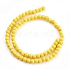 Synthetic Turquoise Beads Strands TURQ-G106-6mm-02I-2