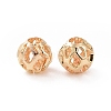 Brass Hollow Beads KK-TAC0002-76B-G-2