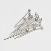 Brass Ball Head Pins KK-E647-19P-18mm-1