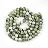 Baking Paint Glass Beads Strands X-DGLA-N003-10mm-C06-3