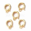 Brass Fold Over Clasps KK-P223-25G-4