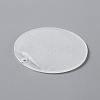 40Pcs 5 Style Acrylic Transparent Blank Pendants DIY-CJC0002-011-3