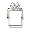 Alloy Open Back Bezel Pendants PALLOY-I223-10P-1