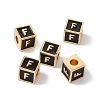 Rack Plating Brass Enamel Beads KK-B060-04G-01F-3