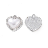 Alloy Rhinestone Pendants ALRI-C008-72P-2