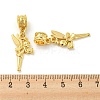 Tibetan Style Alloy European Dangle Charms PALLOY-F199-34G-3