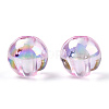 Transparent Acrylic Beads MACR-T046-01C-03-3
