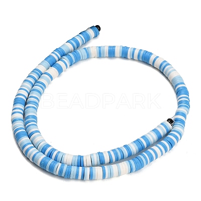 Handmade Polymer Clay Beads Strands PY-CBA21A8-01J-1