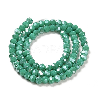 Opaque Glass Beads Stands EGLA-A035-P4mm-B13-1