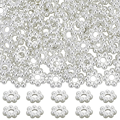 80Pcs 304 Stainless Steel Spacer Beads STAS-BBC0008-27B-P-1
