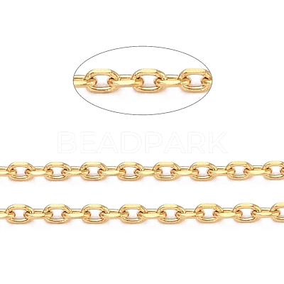 PVD Vacuum Plating 304 Stainless Steel Cable Chains CHS-D033-03G-02-1