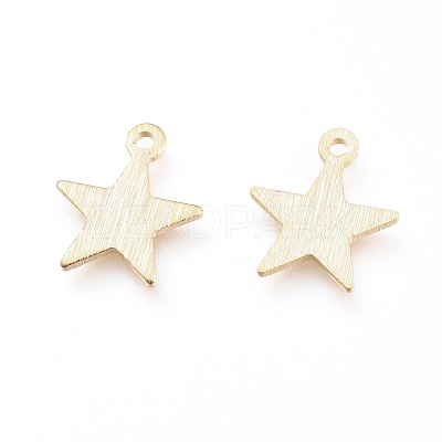 Brass Charms KK-G397-04G-1
